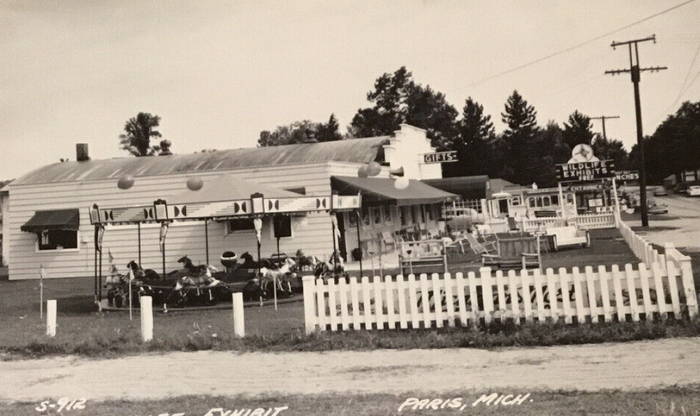 Paris Fish Hatchery - Old Postcard View (newer photo)